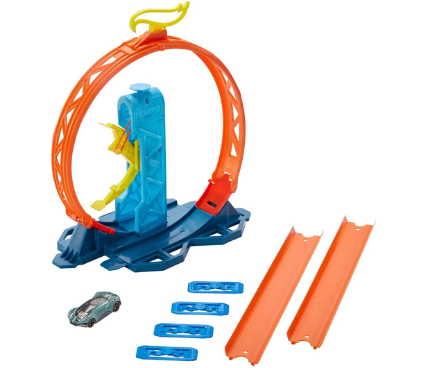 Hot Wheels Track Builder Zestaw do rozbudowy Pętla - 540763 - zdjęcie 3